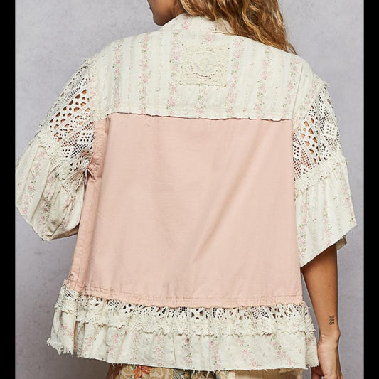 Soft Pink Button Down