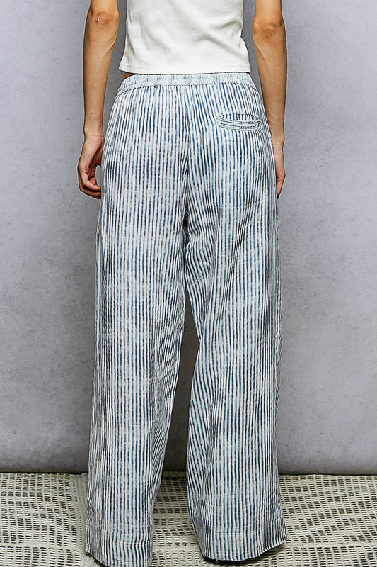 Blue Haven Stripe Pants