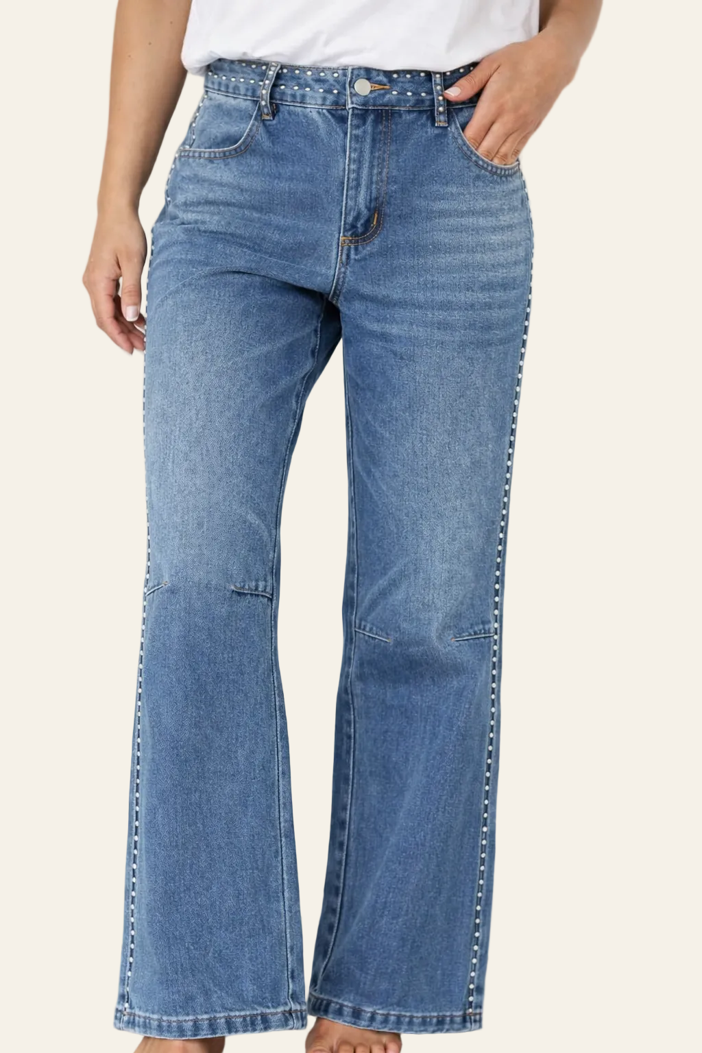 Studded Jeans