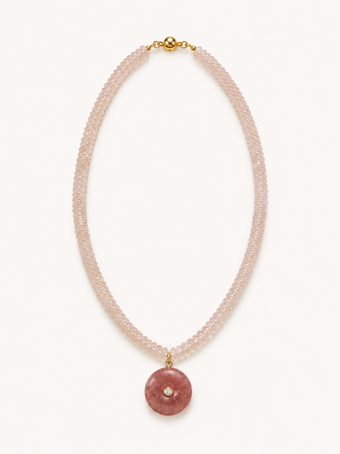 The Côte d'Azur Pendant Necklace- Gold
