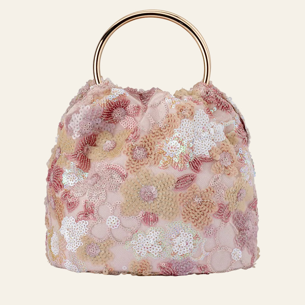 Alfie Floral Sequin Bag