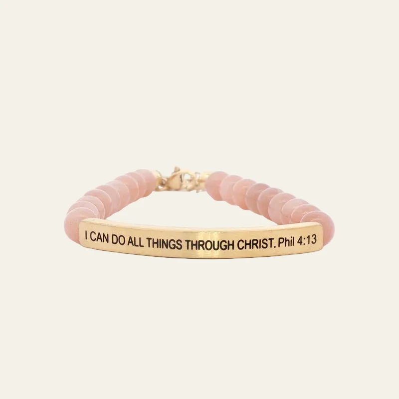 I Can Do All Things Through Christ Bracelet