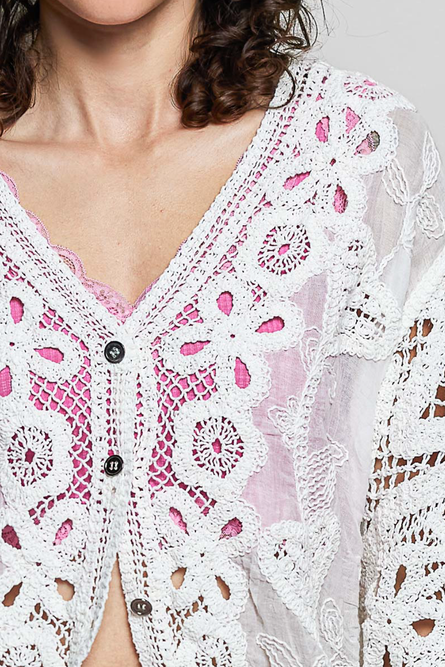 The Blush Bloom Cardigan