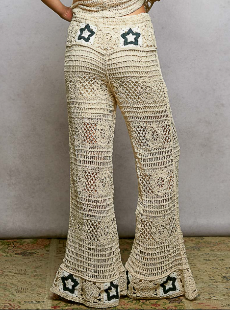 The Nantucket Star Crochet Pant