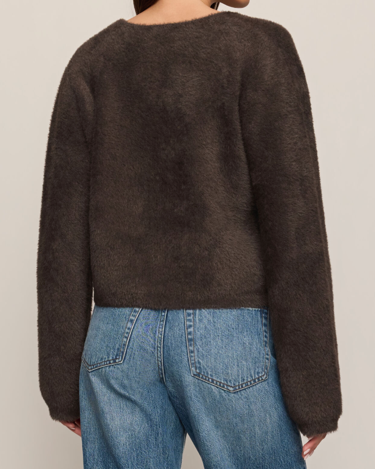 Winterglow Fluffy Cardigan