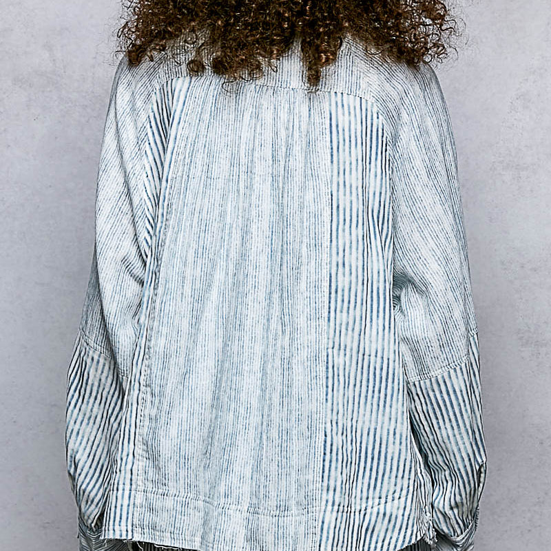 Blue Haven Stripe Button Down