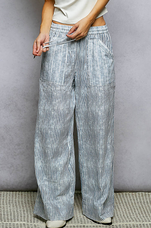 Blue Haven Stripe Pants