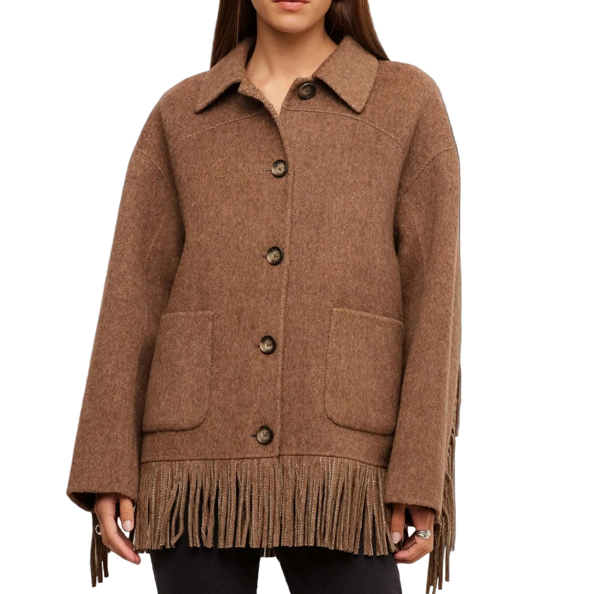 Yara Fringe Jacket
