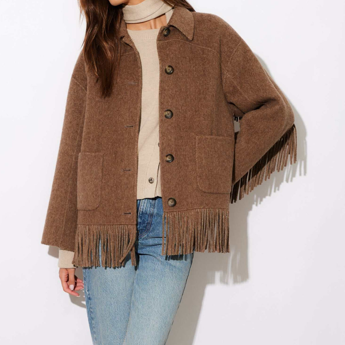 Yara Fringe Jacket