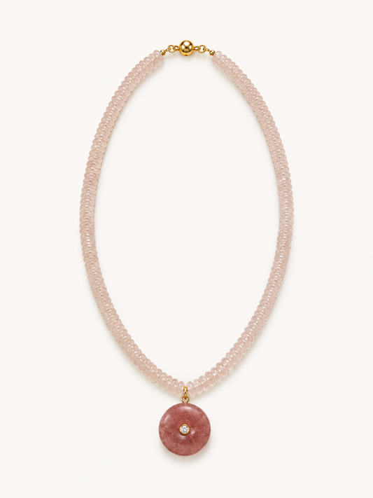 The Côte d'Azur Pendant Necklace- Gold