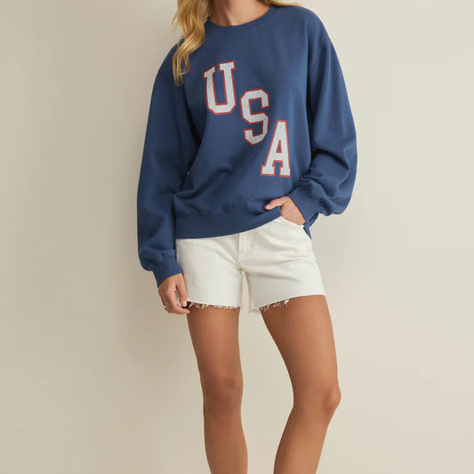 Americana Boyfriend Sweatshirt