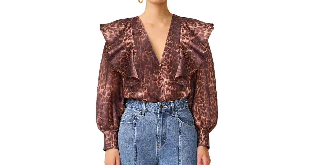 Zamira Bell Sleeve Blouse