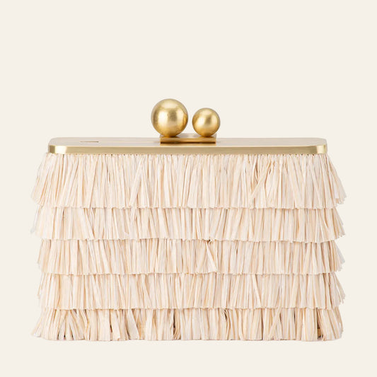Carlita Fringe Clutch