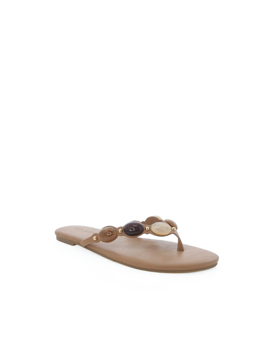 Farasha Sandal In coffee