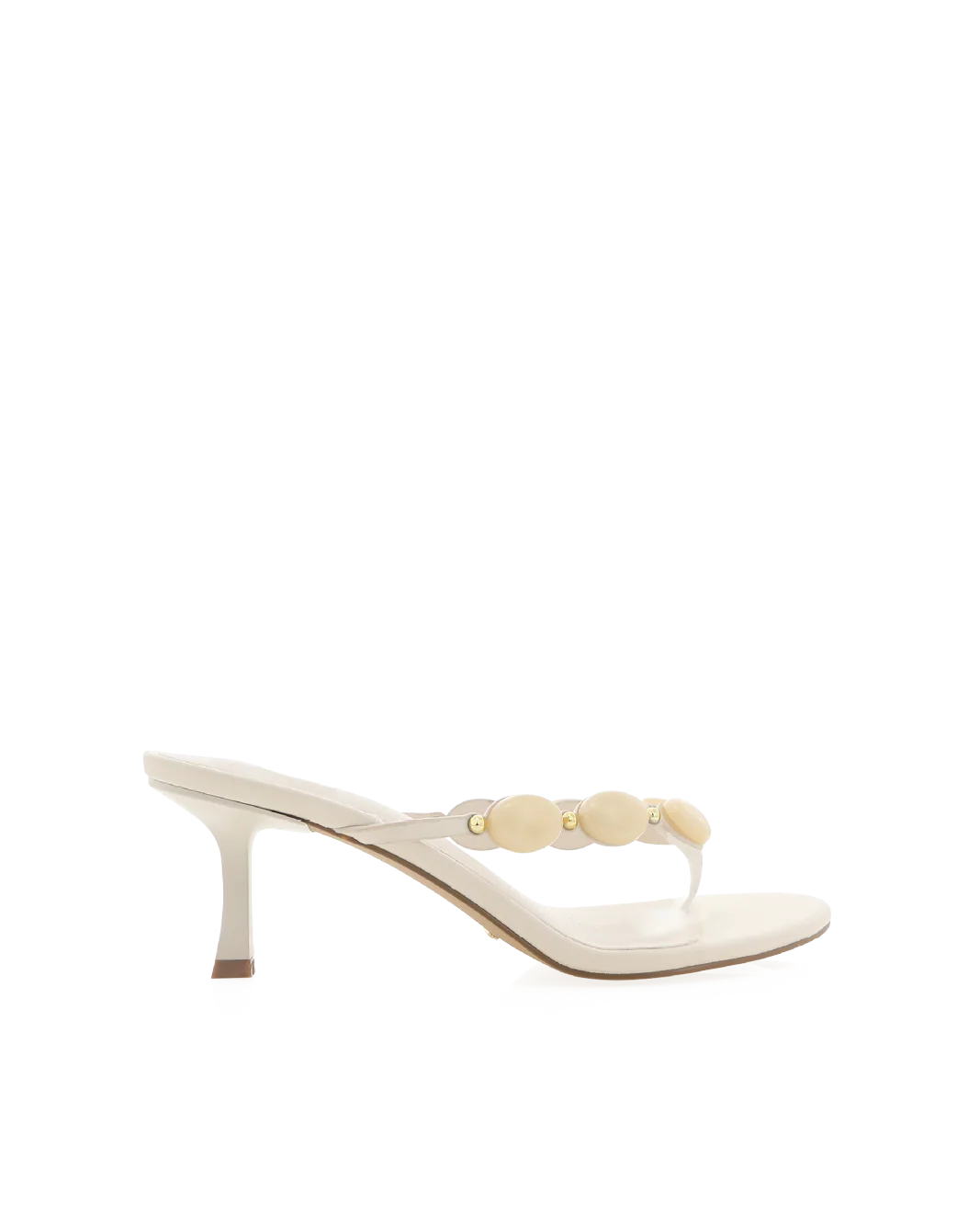 Gemma Heel in Bone