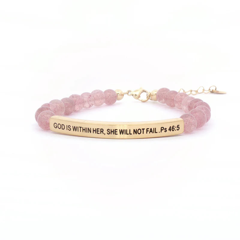 God Is Within Her Bracelet