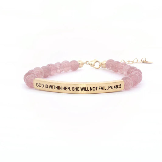 God Is Within Her Bracelet