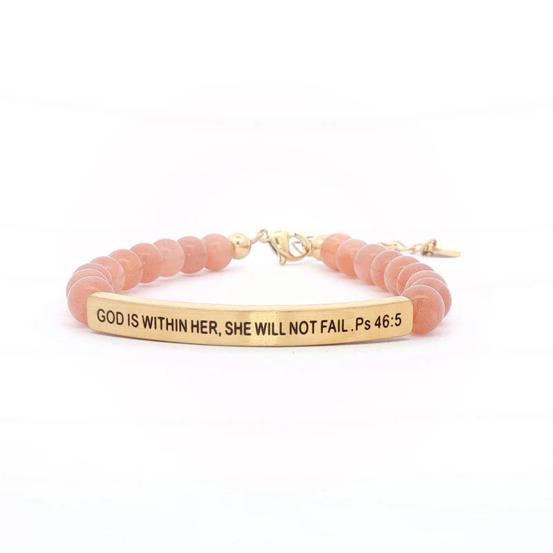 God Is Within Her Bracelet