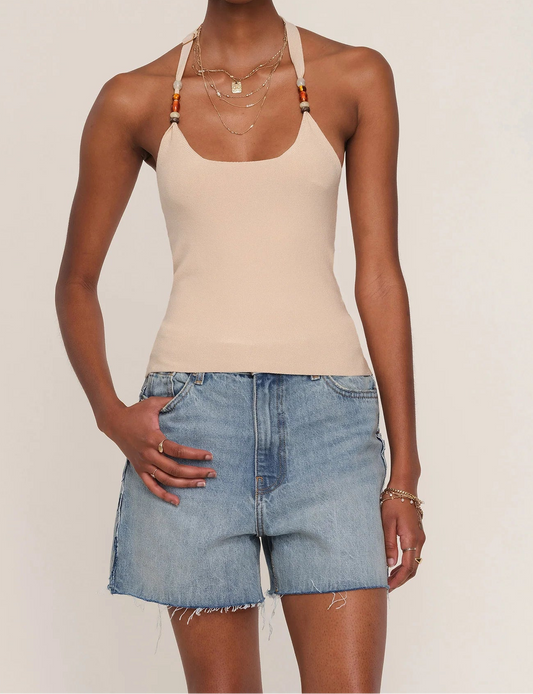 Honor Top in Beige