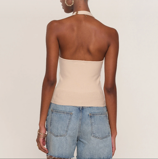 Honor Top in Beige