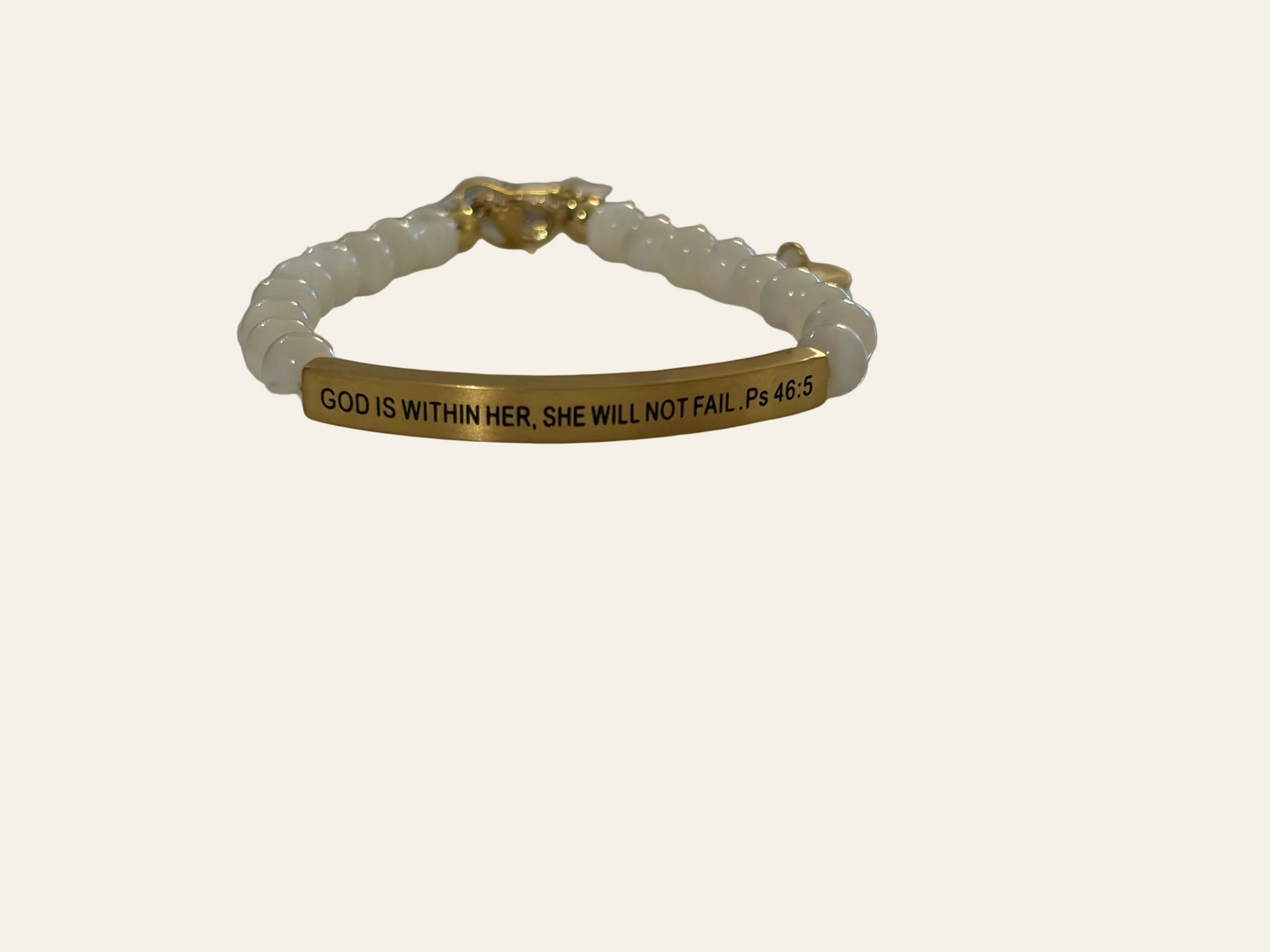 God Is Within Her Bracelet
