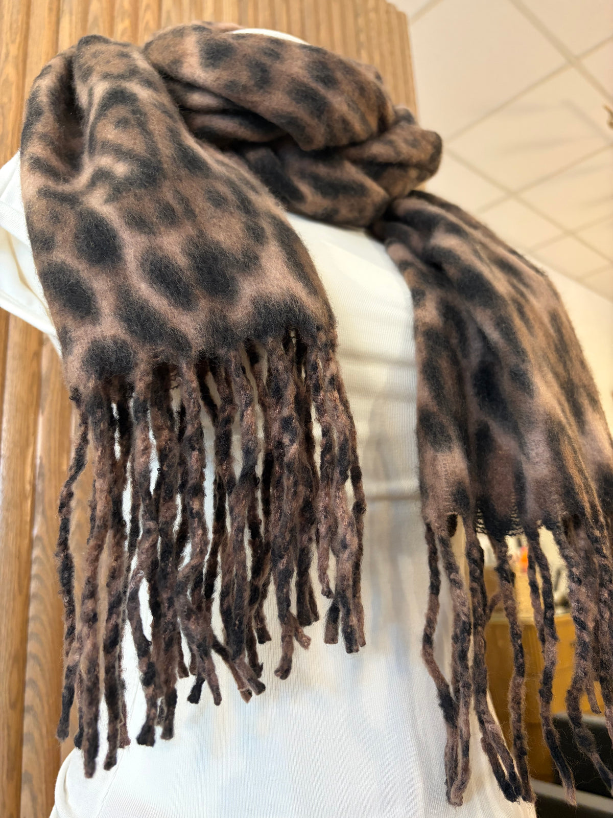 Leopard Scarf