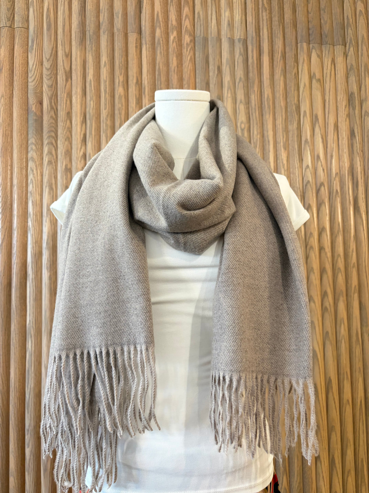 Travel Scarf in Taupe