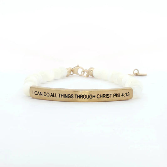 I Can Do All Things Through Christ Bracelet
