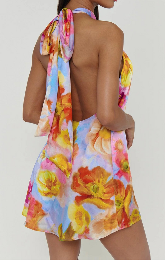Twist Mini Dress