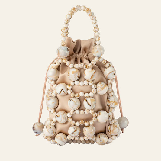 Sammy Beaded Cage Bag