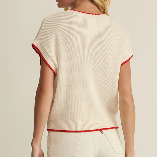 Sleeveless Patriot Sweater