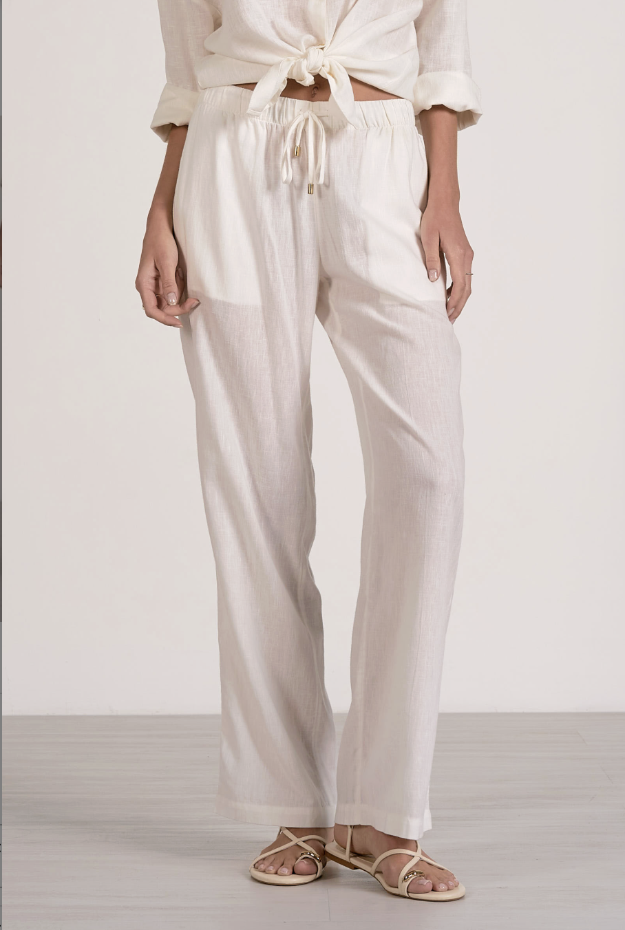 Portofino Linen Bottoms