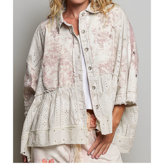 Rosewood Ruffle Jacket