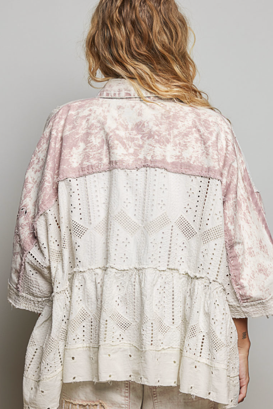 Rosewood Ruffle Jacket