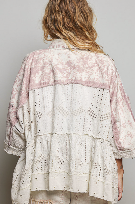 Rosewood Ruffle Jacket