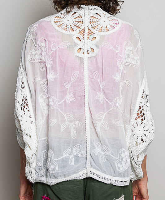 The Blush Bloom Cardigan