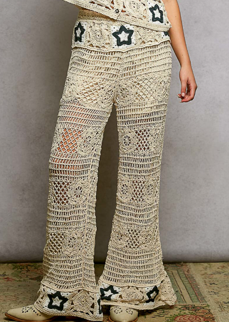 The Nantucket Star Crochet Pant