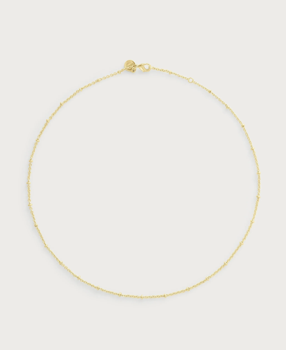 Gold Molten Bead Chain