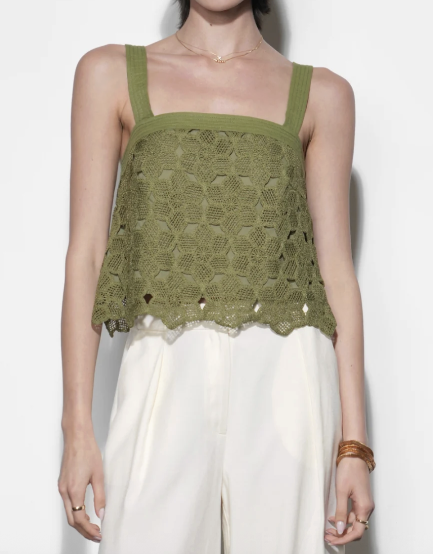 Kandace Crochet Top