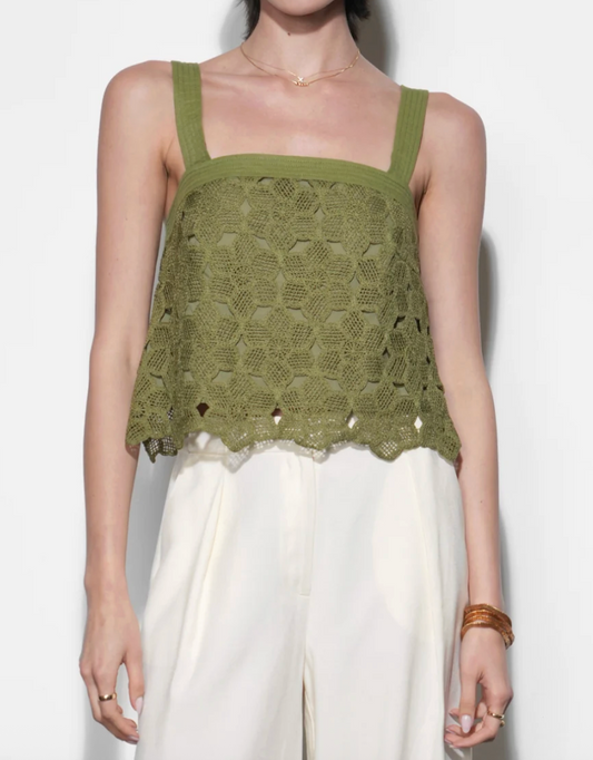 Kandace Crochet Top