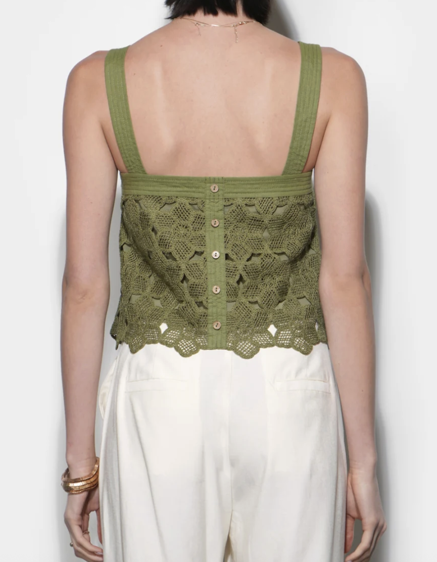 Kandace Crochet Top