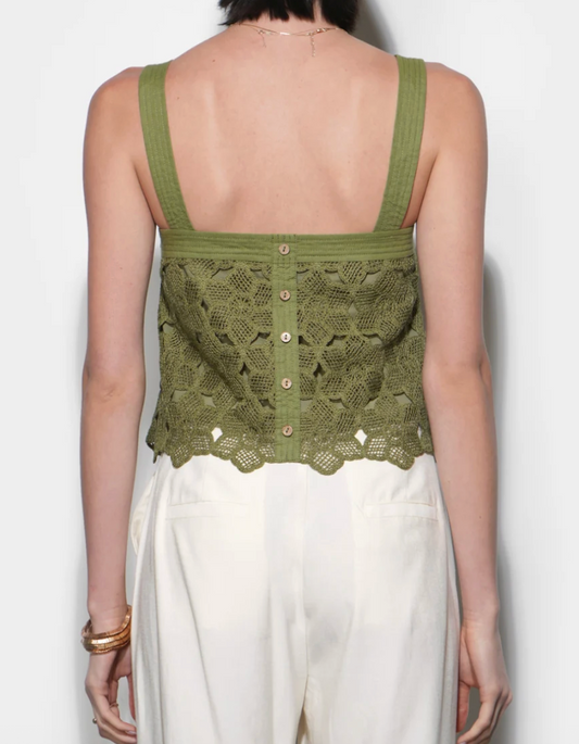 Kandace Crochet Top