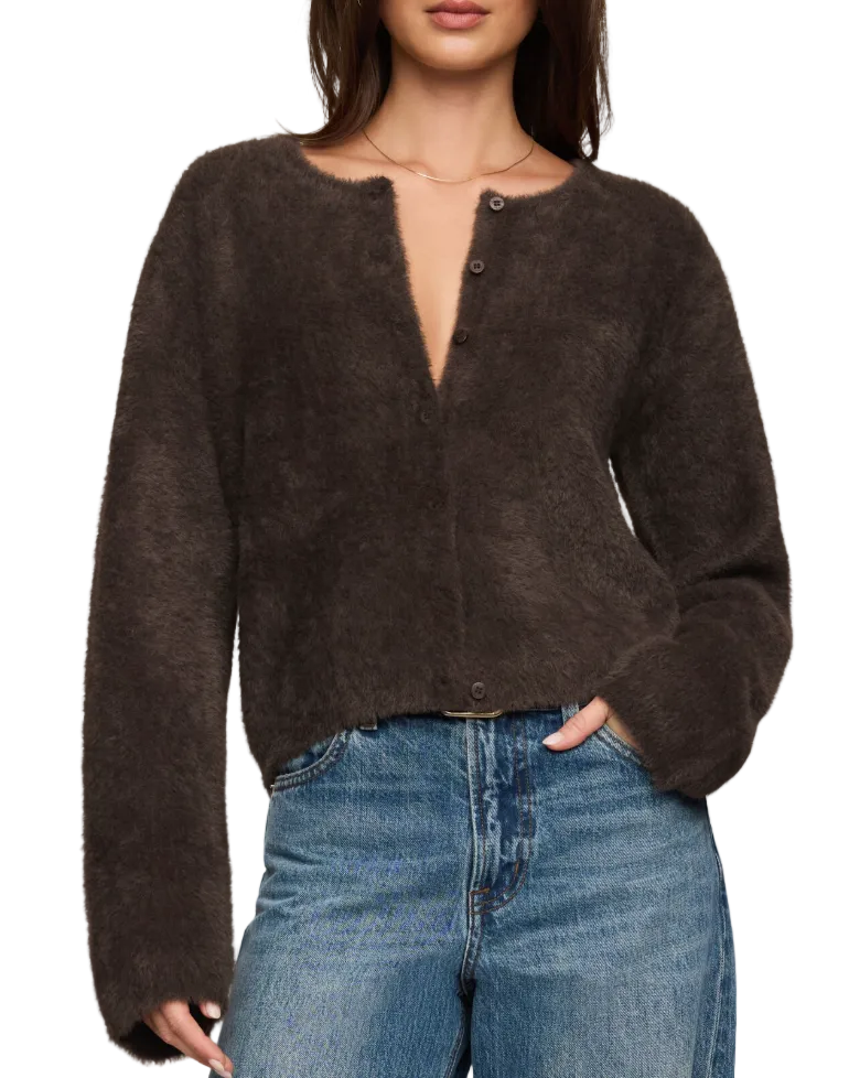 Winterglow Fluffy Cardigan