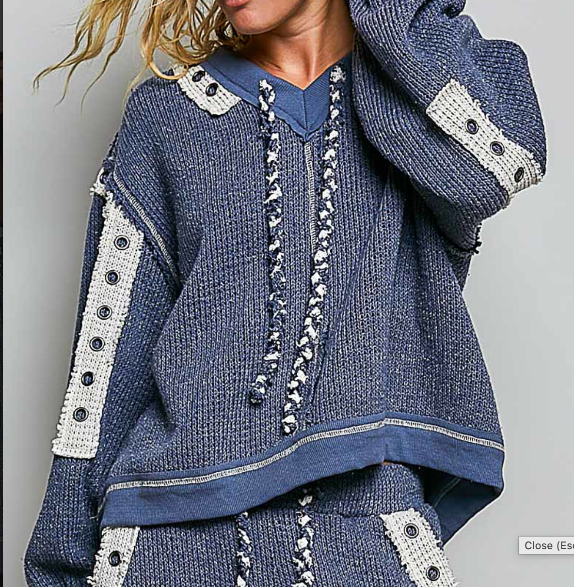 Sunday Denim Pullover
