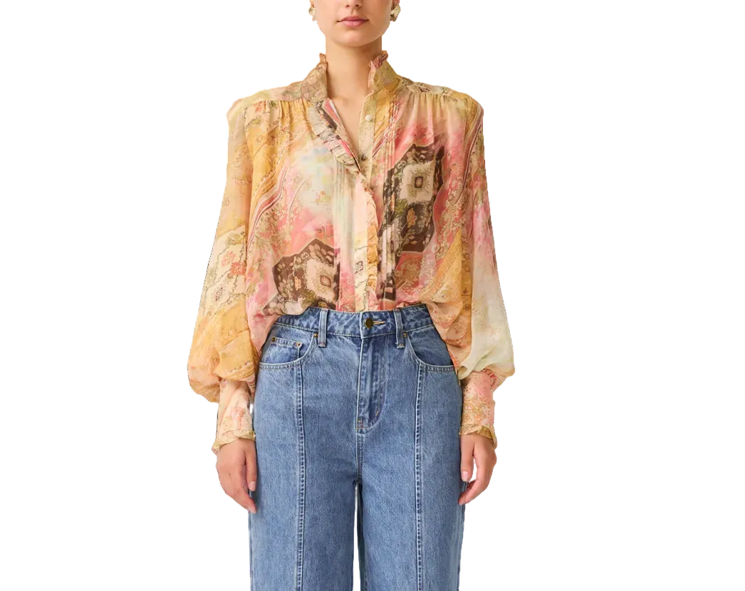 Zelina Blouse In Multi