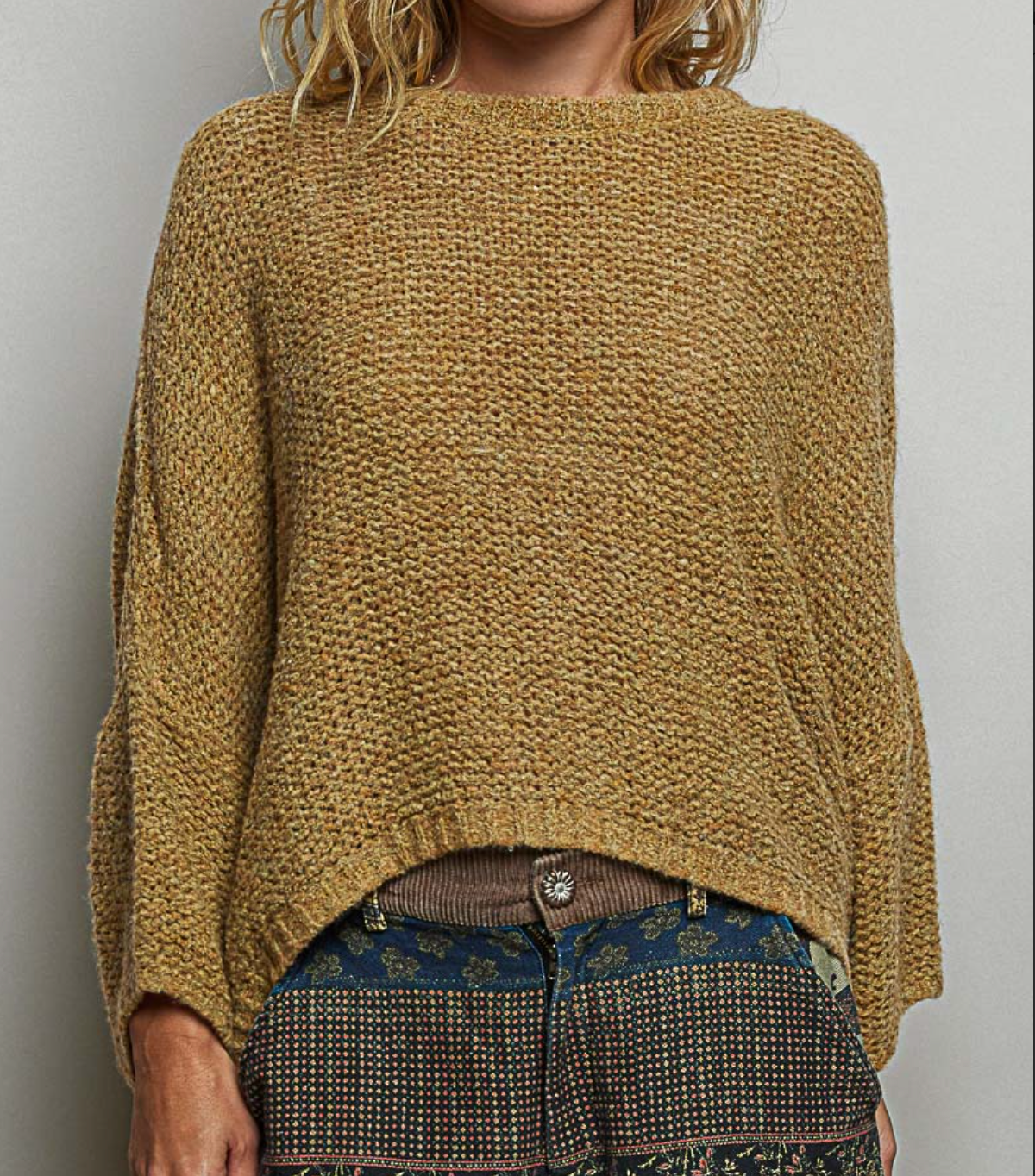 Caramel Chunky Knit