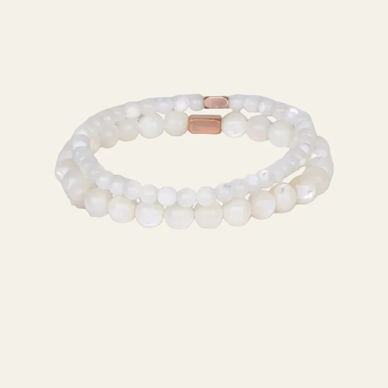 Mother Of Pearl Accent Bracelet