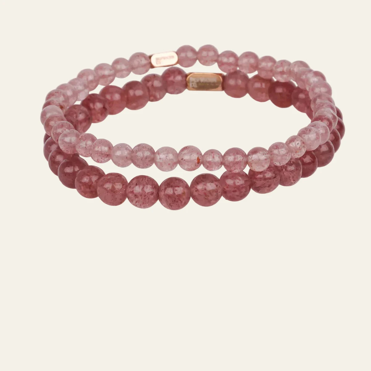 Pink Quartz Accent Bracelet