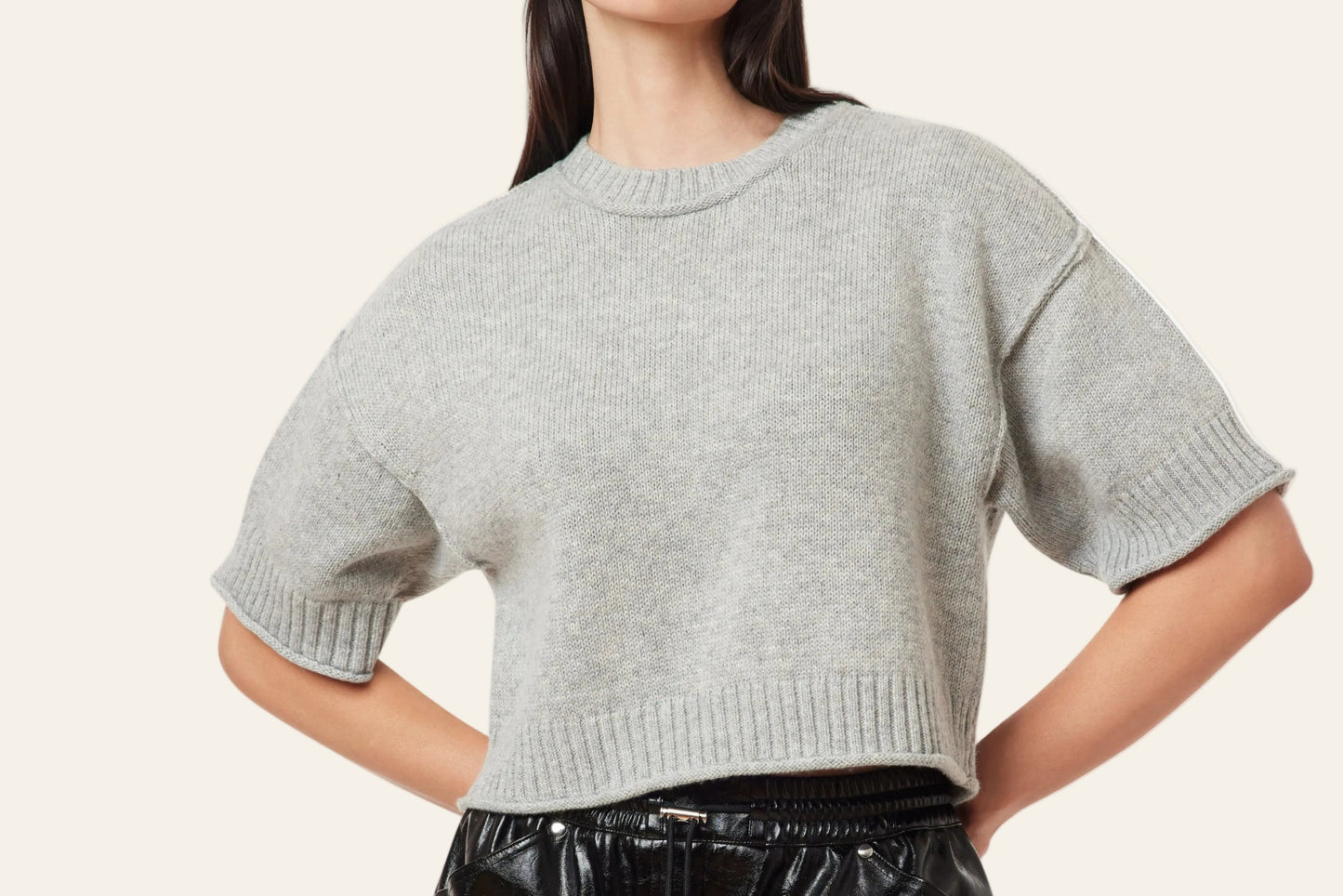 Heather Grey Crewneck Sweater