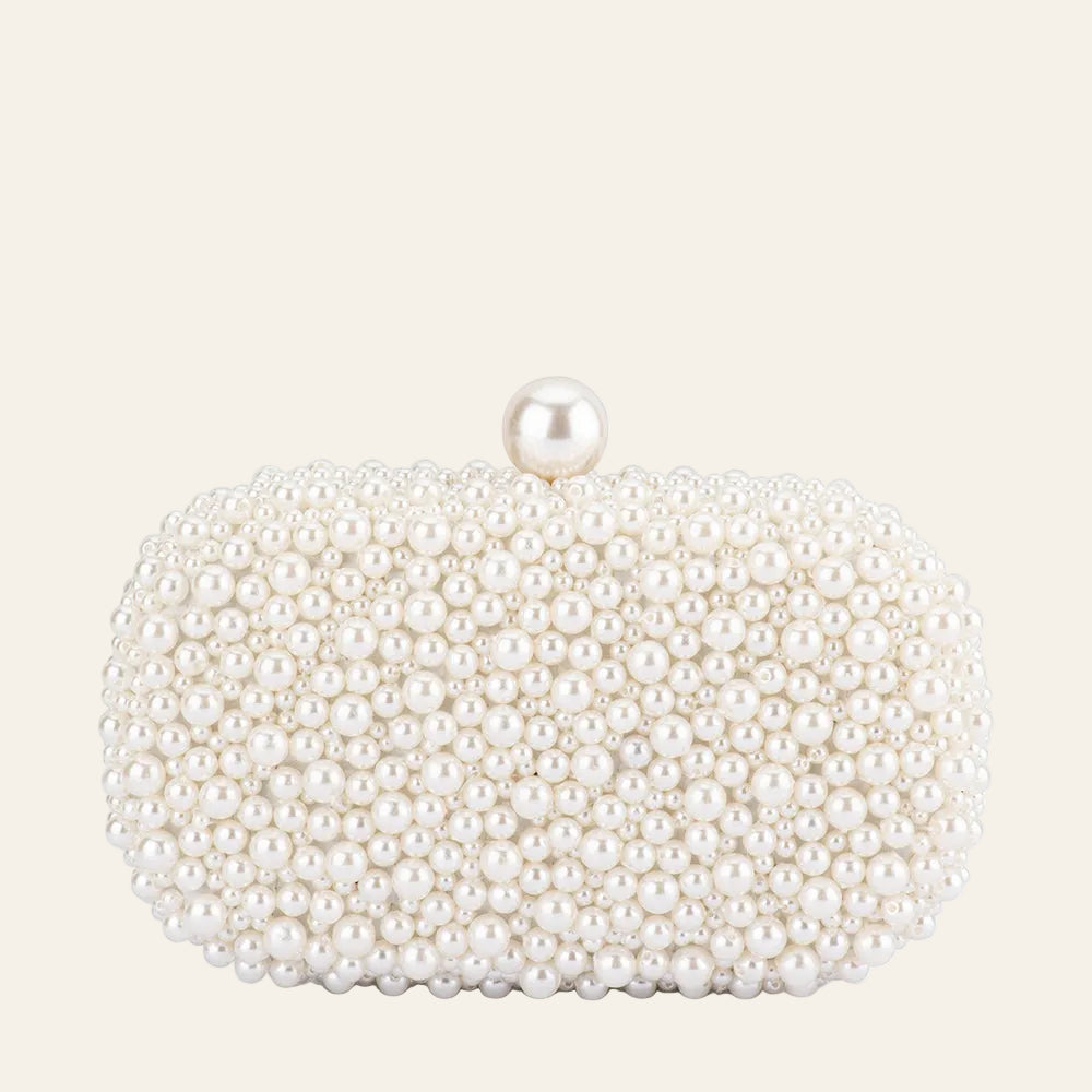 Valentina Pearl Clutch